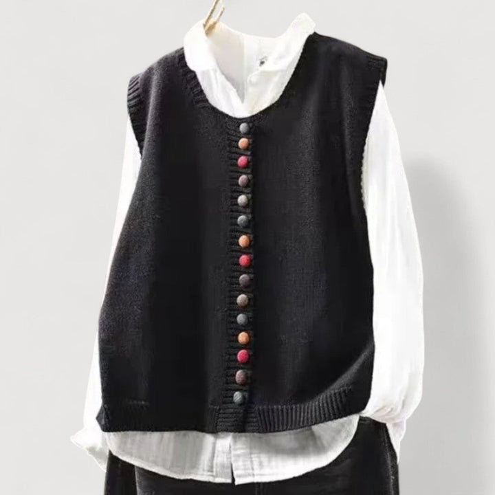 ALINA – CLASSIC KNITTED VEST
