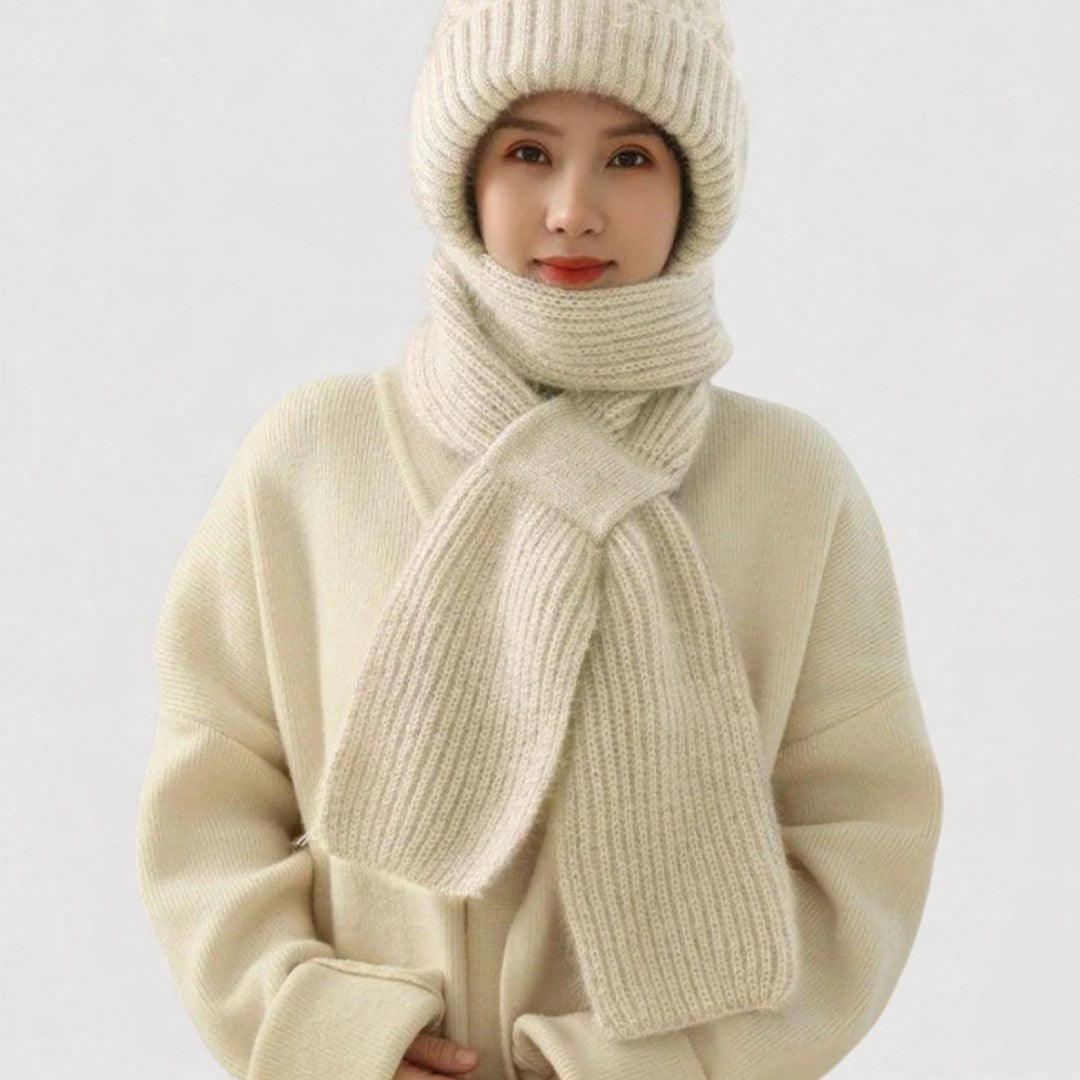 TALIA – WINTER HOODED SCARF