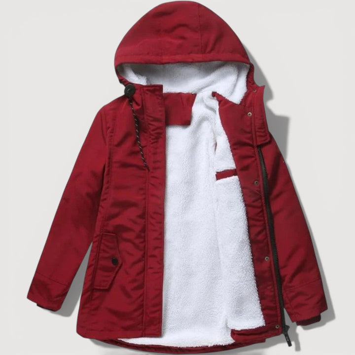 NATASHA – FLEECE LINED COAT
