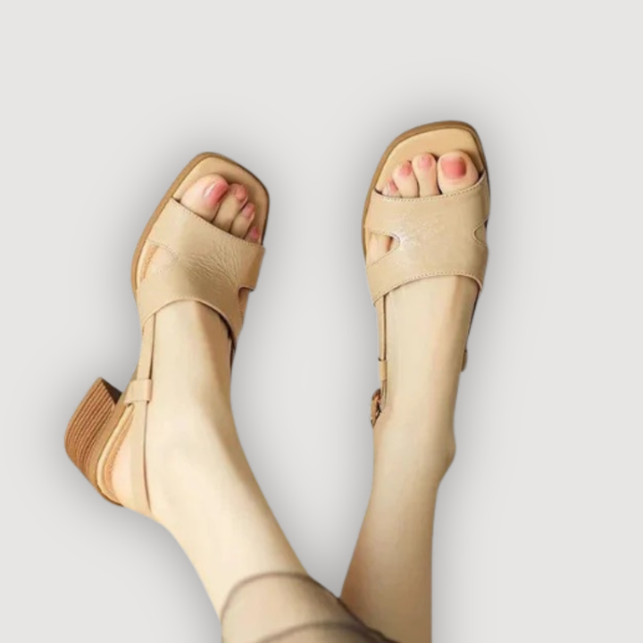 ELLA – BLOCK HEEL SANDALS