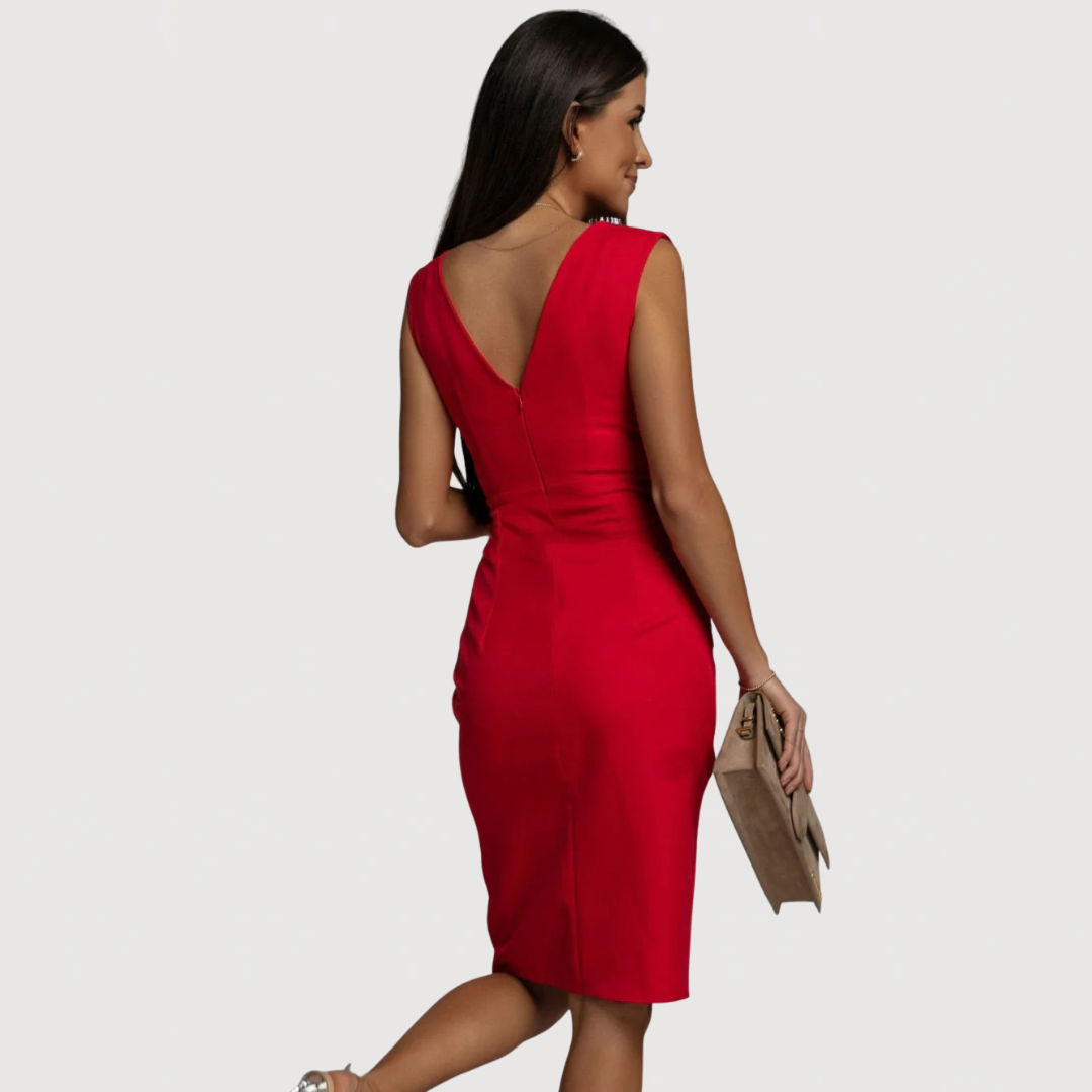LENA – ELEGANT MIDI DRESS