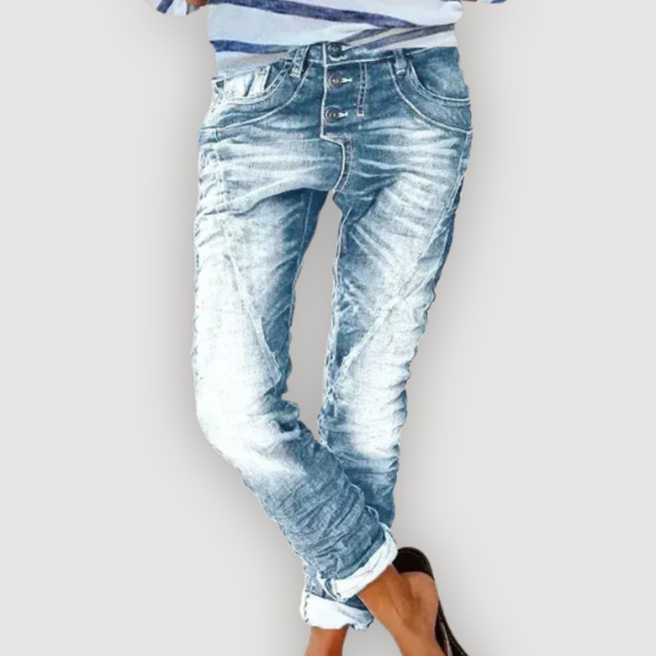 KYRA – BUTTON FRONT JEANS