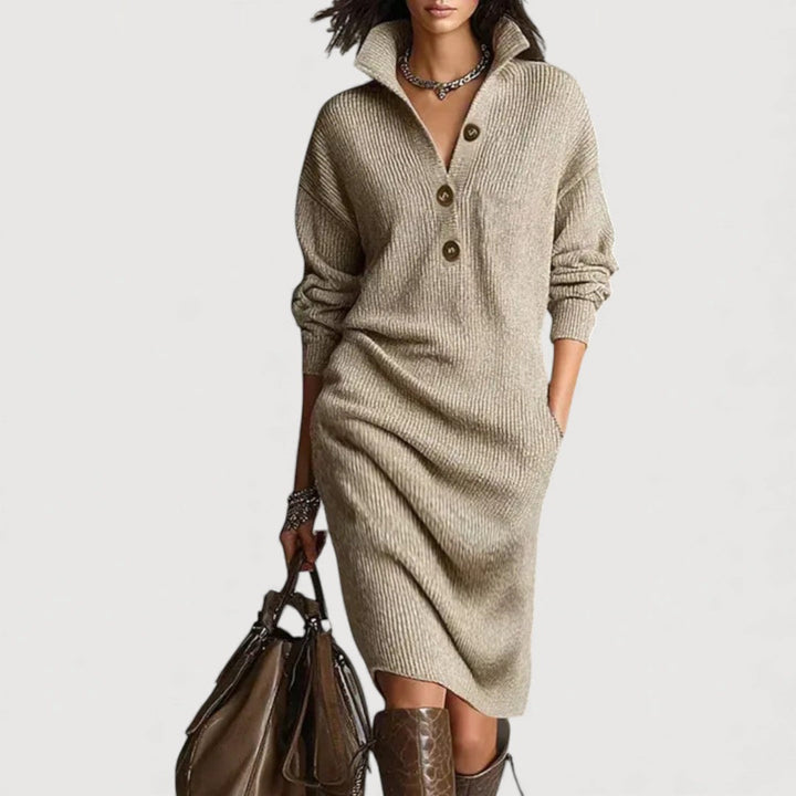 ALAYA – COSY KNIT DRESS