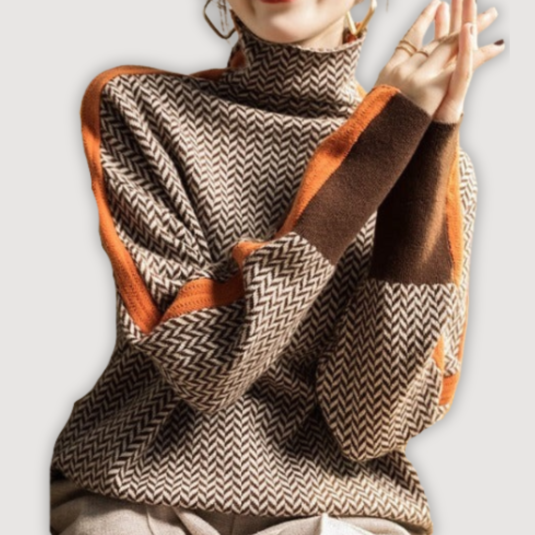 MARY – CHIC TURTLENECK JUMPER