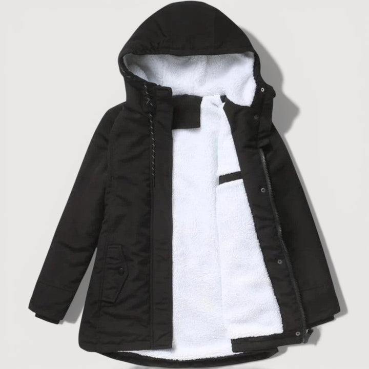 NATASHA – FLEECE LINED COAT