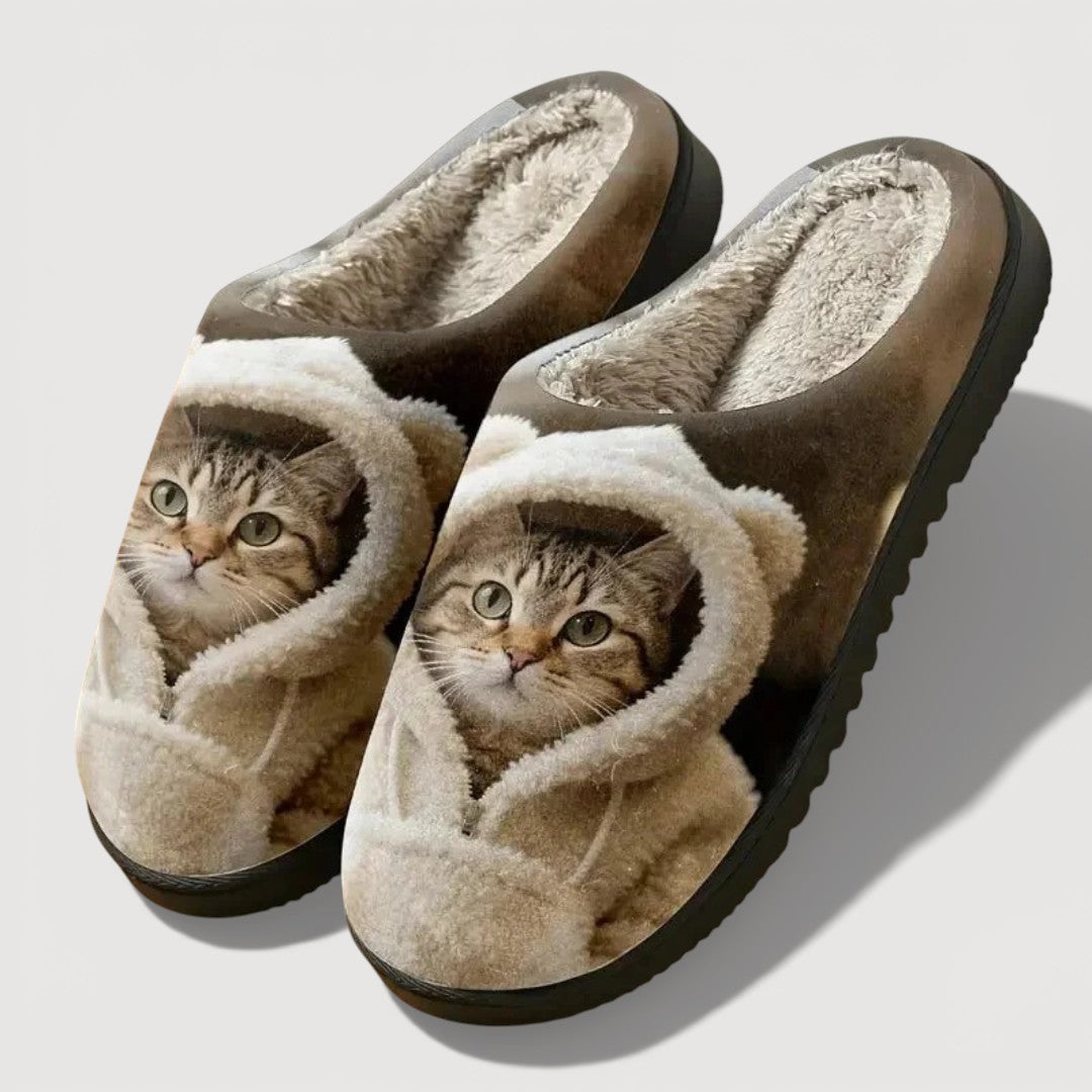 COLLETTE  – COSY CAT SLIPPERS