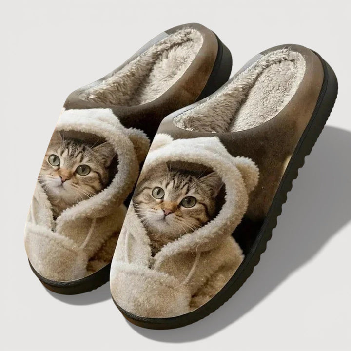 COLLETTE  – COSY CAT SLIPPERS