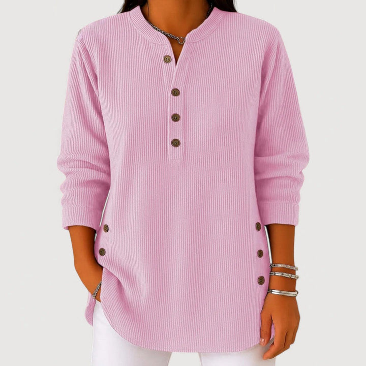 ANIKA – COSY BUTTON TOP