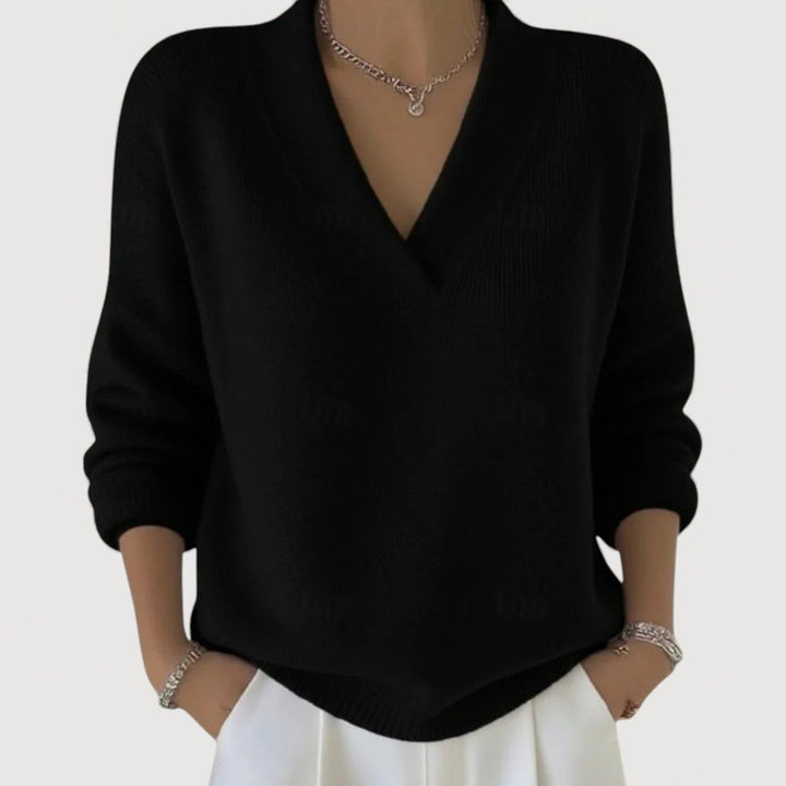 MERLIE – RELAXED V-NECK