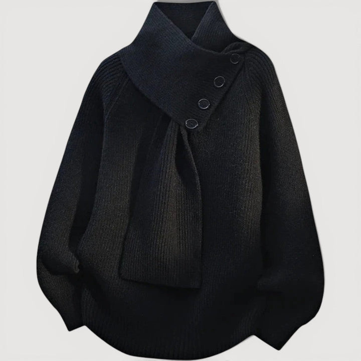 GINA – SHAWL COLLAR JUMPER