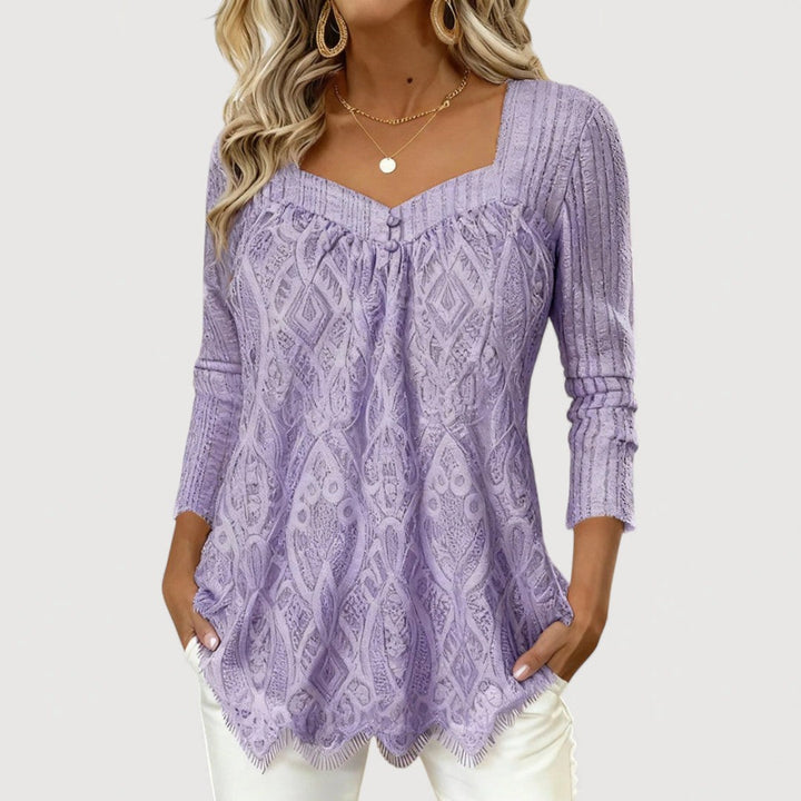 LYSA – LACE DETAIL TOP