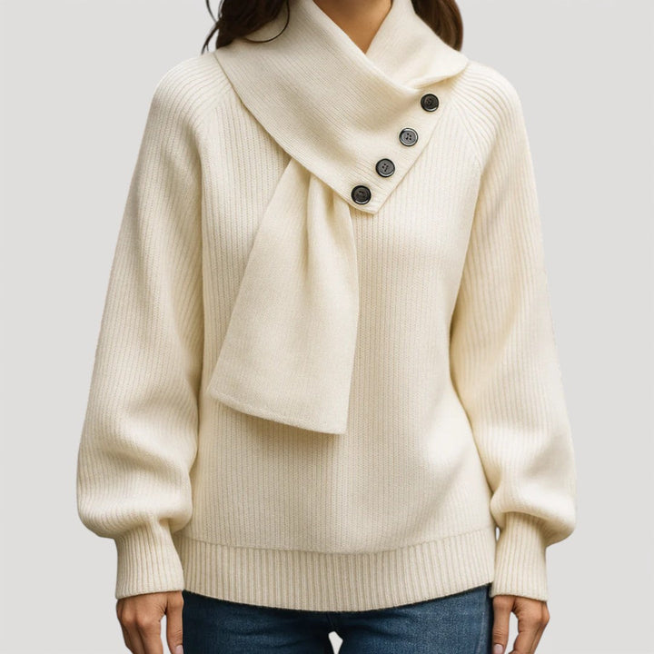 GINA – SHAWL COLLAR JUMPER