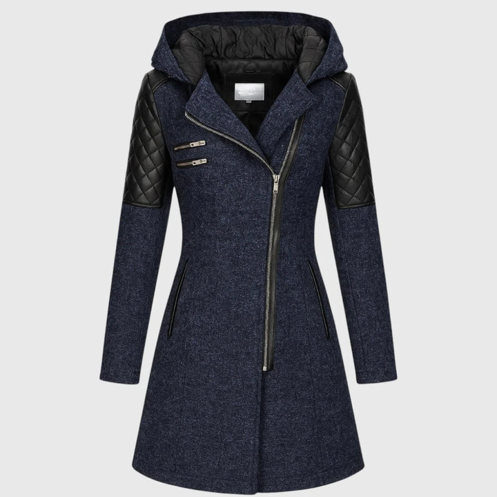DANICA – QUILTED ZIP COAT