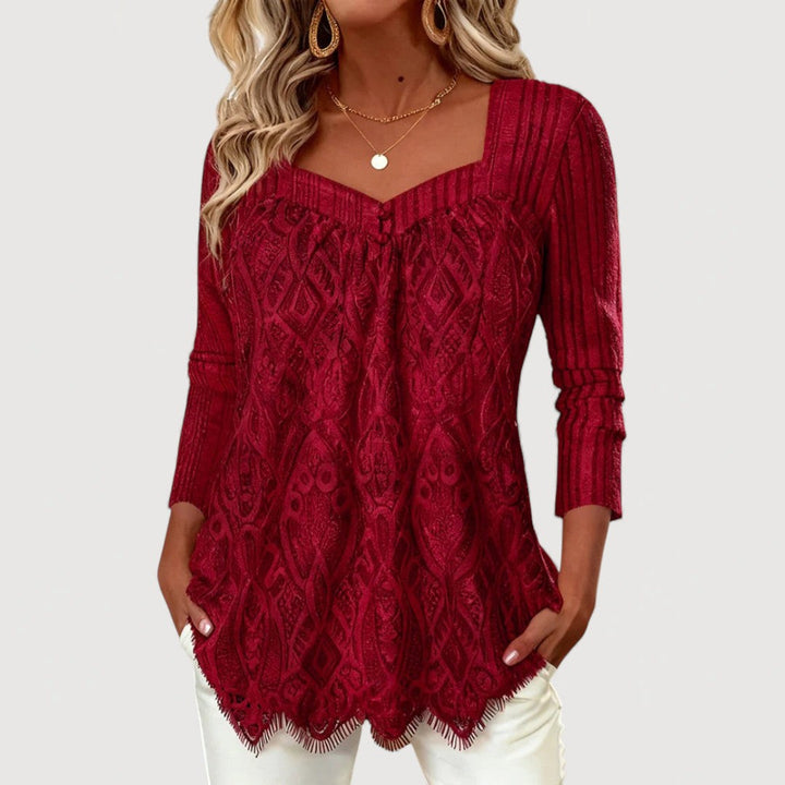 LYSA – LACE DETAIL TOP