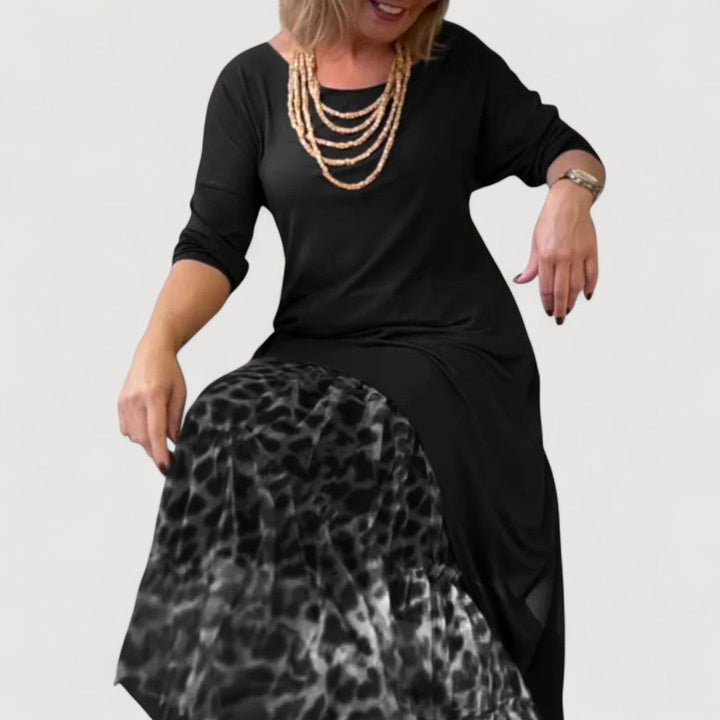 LORENZA – ASYMMETRIC MAXI DRESS