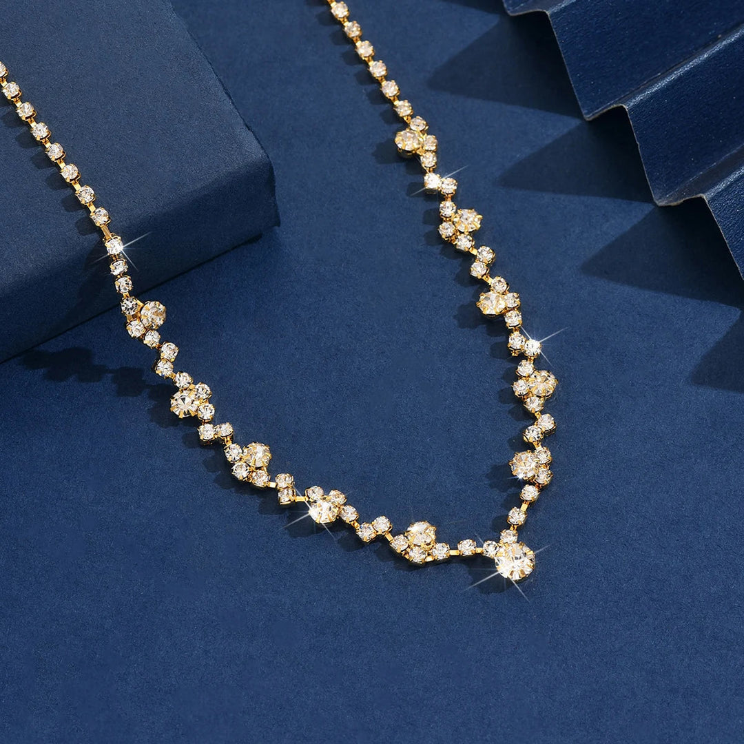 Elegancka Diamentowa Naszyjnik Ślubny