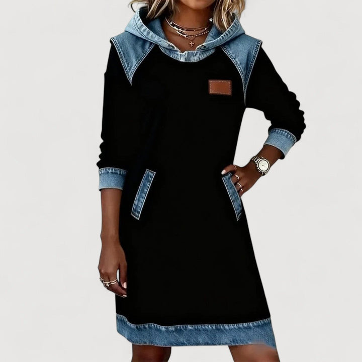 VERENA – CASUAL HOODIE DRESS