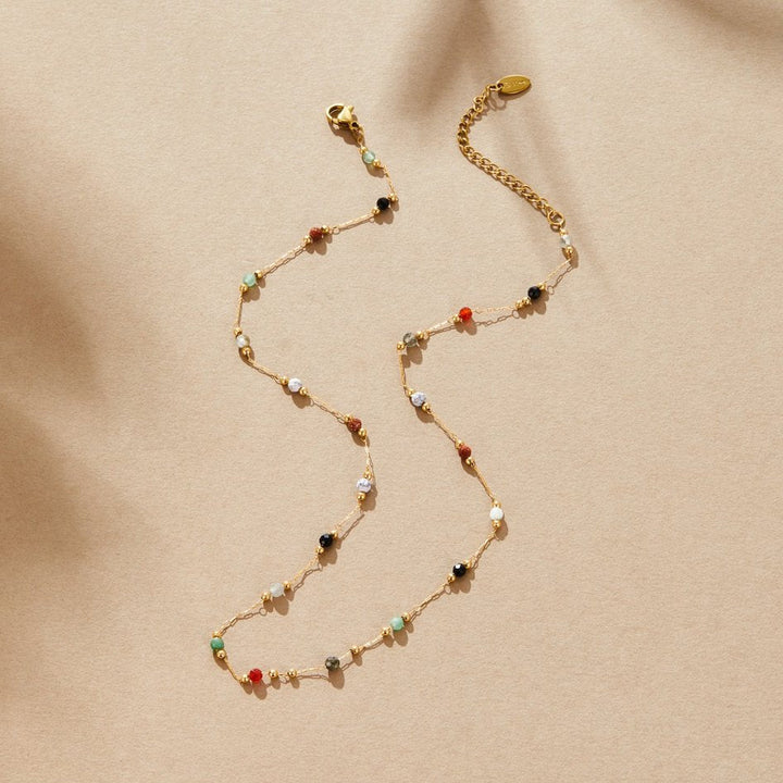 Minimalistyczny Naszyjnik Kamienny